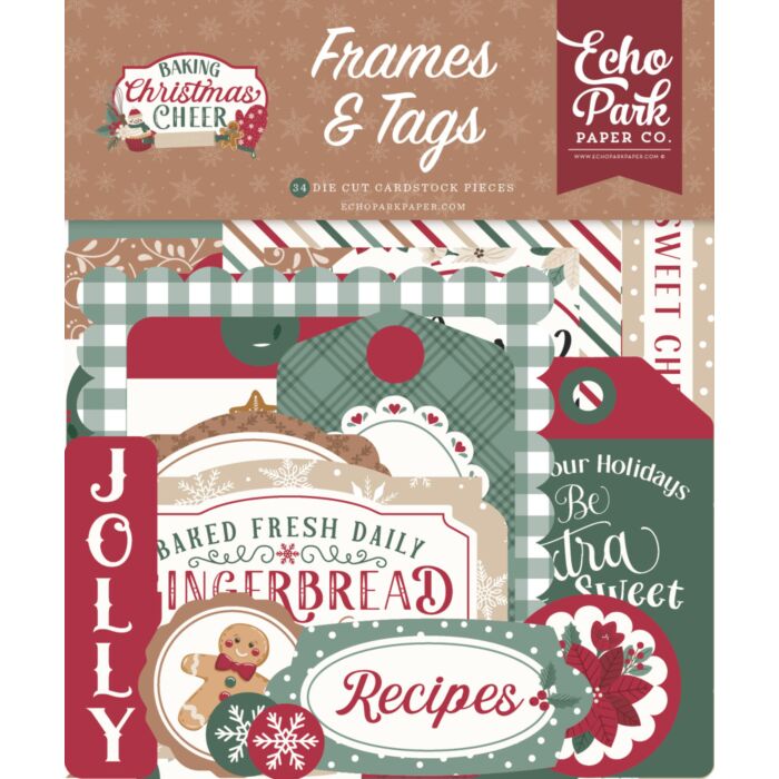 Echo Park Baking Christmas Cheer Frames & Tags