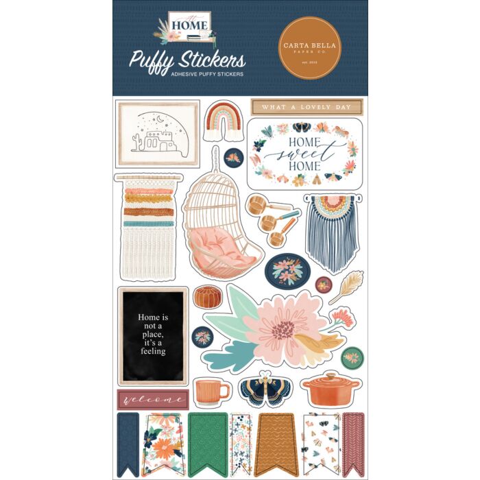 Carta Bella Puffy Stickers