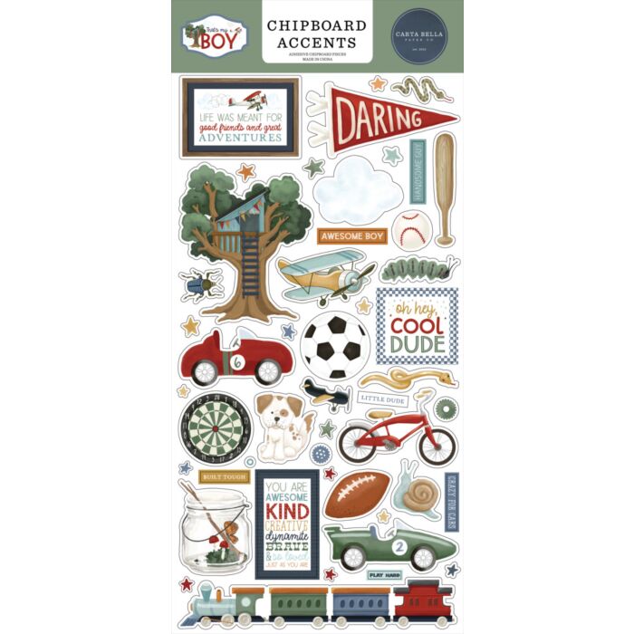Echo Park Chipboard Accents