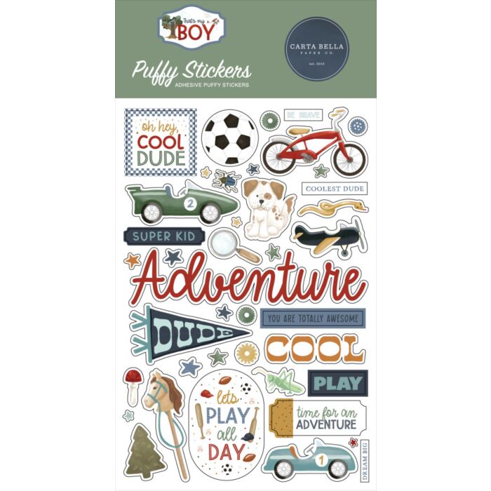 Echo Park Puffy Stickers