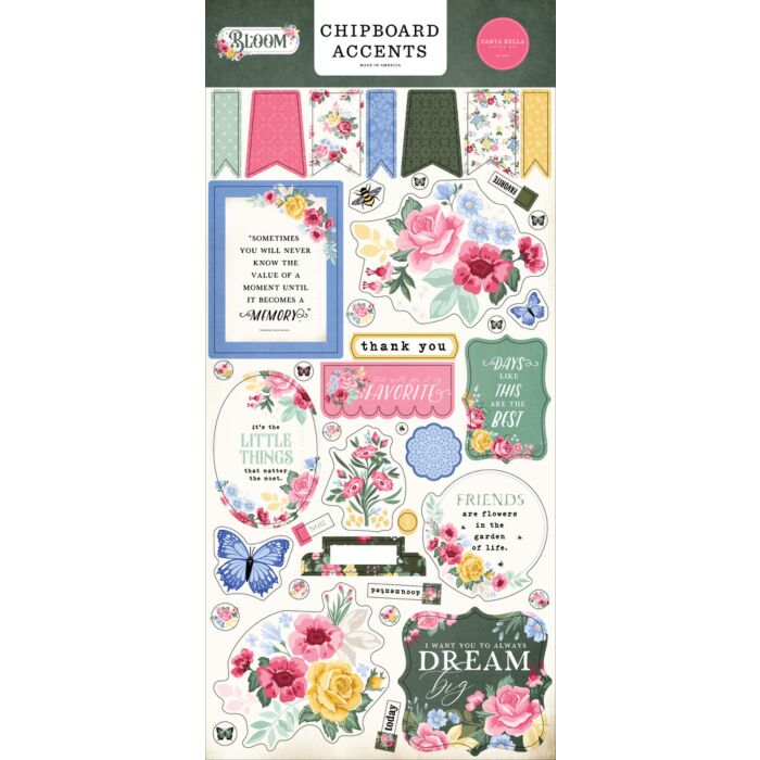Echo Park Chipboard Accents