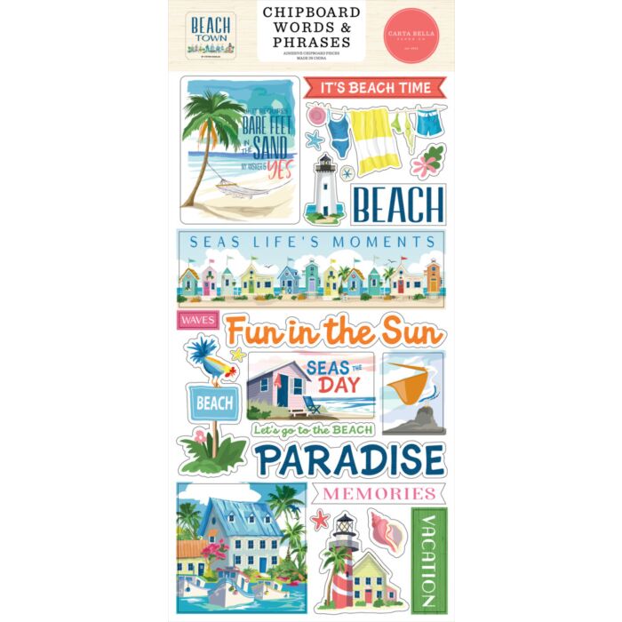 Echo Park Chipboard Words & Phrases
