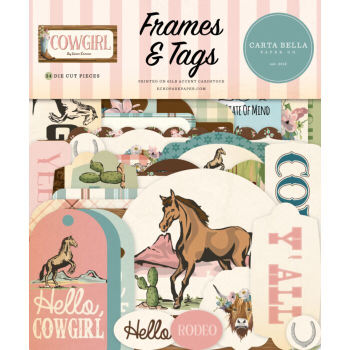 Echo Park Frames & Tags