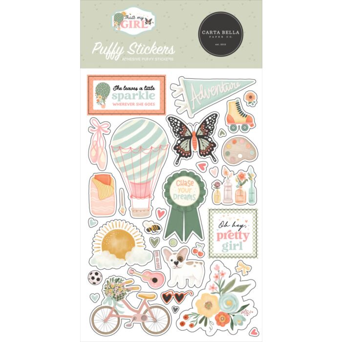 Echo Park Puffy Stickers