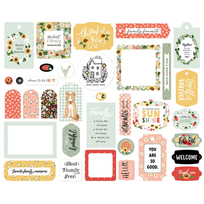 Carta Bella Frames & Tags