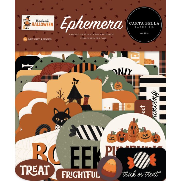 Echo Park Handmade Halloween Ephemera