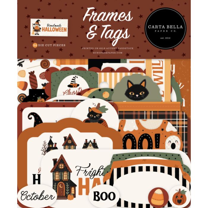 Echo Park Handmade Halloween Frames & Tags