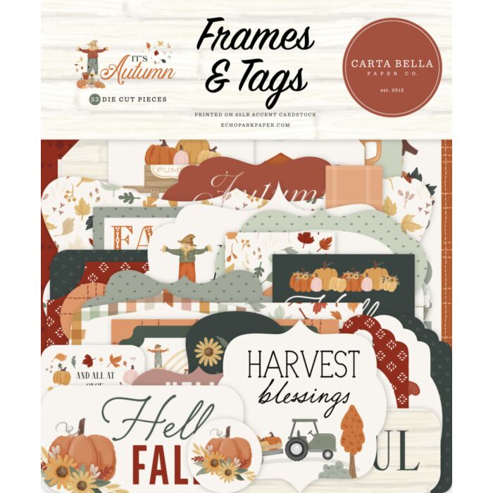 Echo Park Frames & Tags