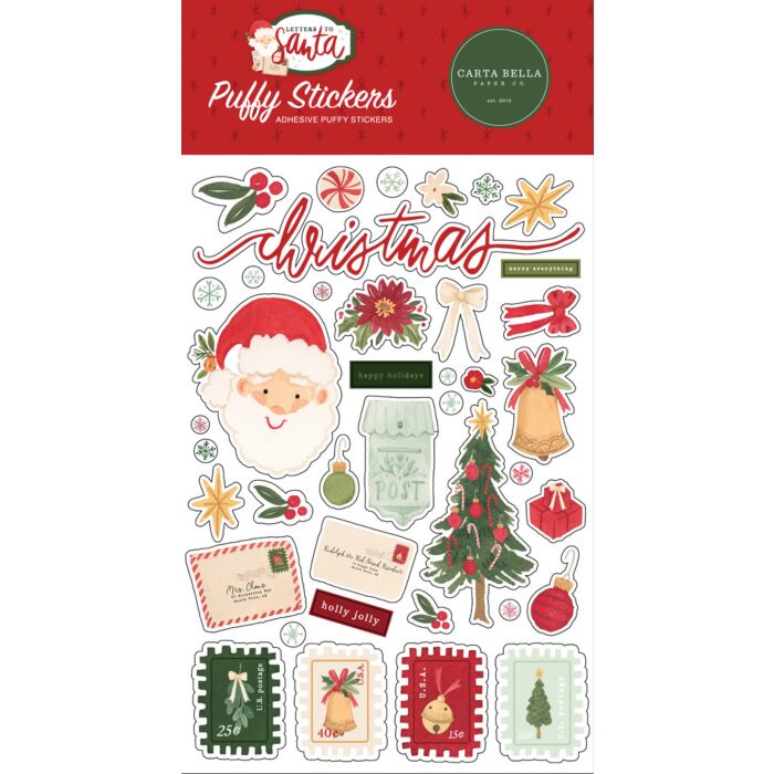 Carta Bella Puffy Stickers
