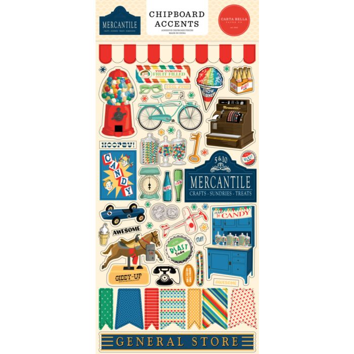 Echo Park Chipboard Accents