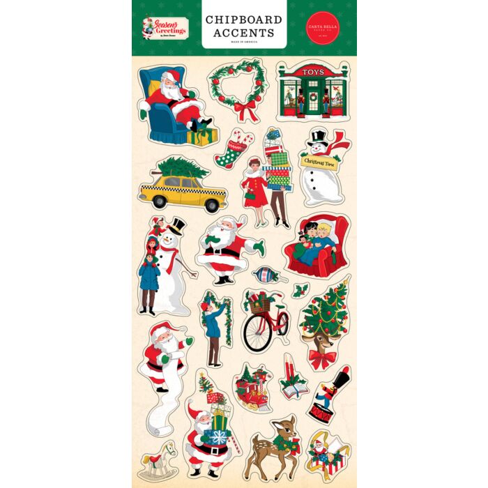 Carta Bella Chipboard Accents