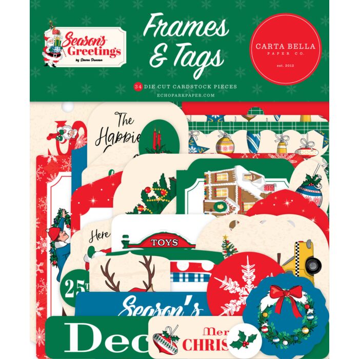 Carta Bella Frames & Tags