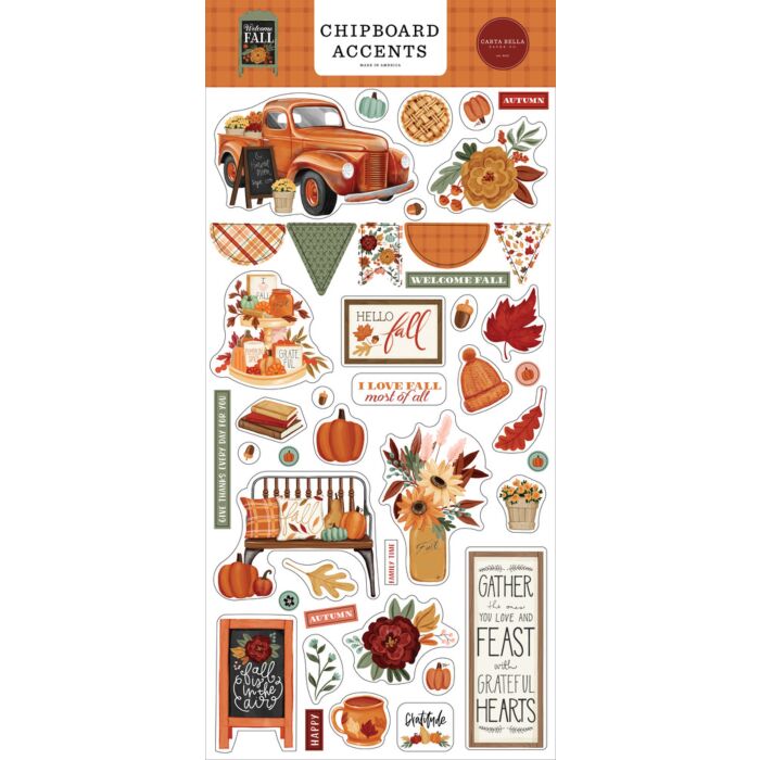 Carta Bella Chipboard Accents