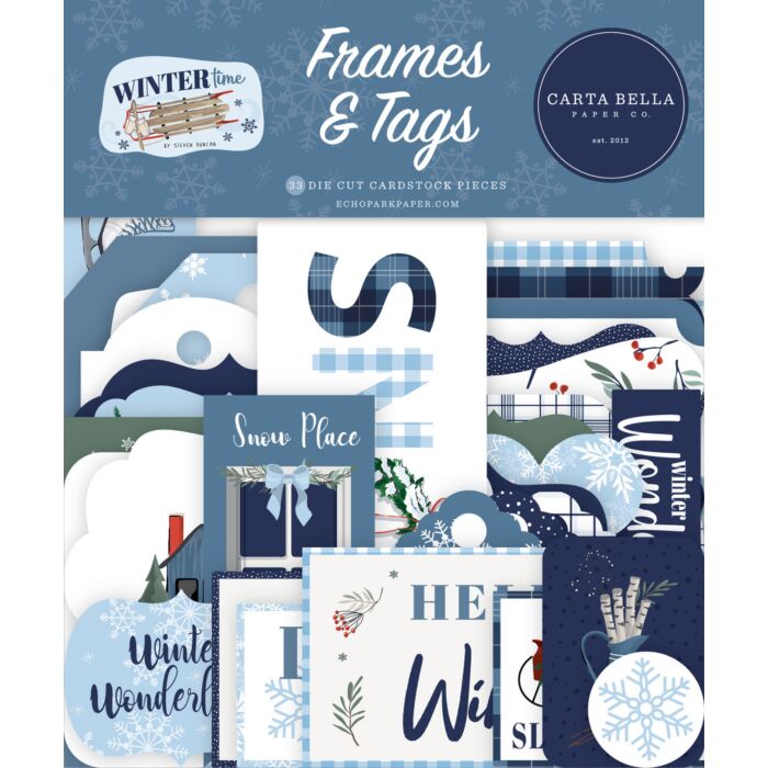 Carta Bella Frames & Tags
