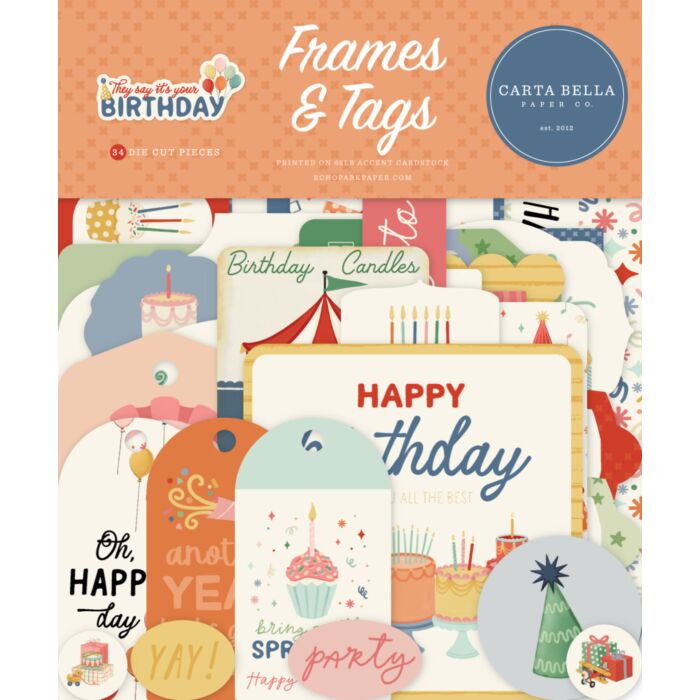 Echo Park Frames & Tags