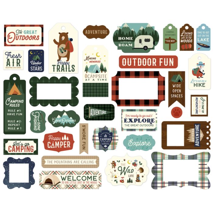 Echo Park Frames & Tags