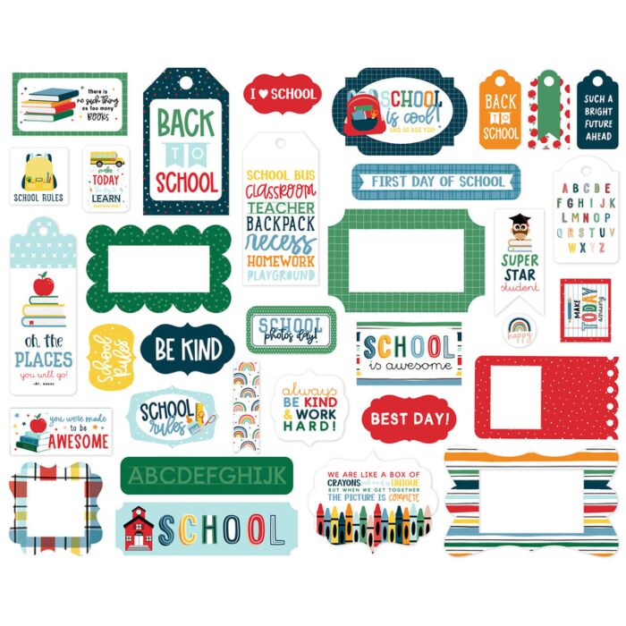 Echo Park Frames & Tags