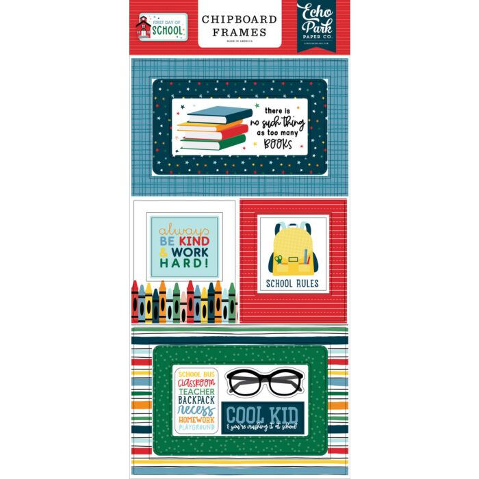 Echo Park Chipboard Frames