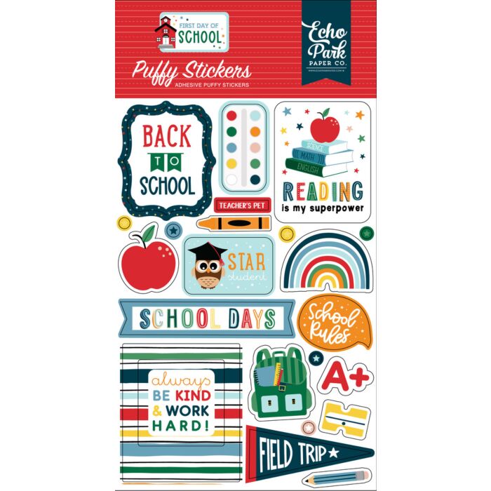 Echo Park Puffy Stickers