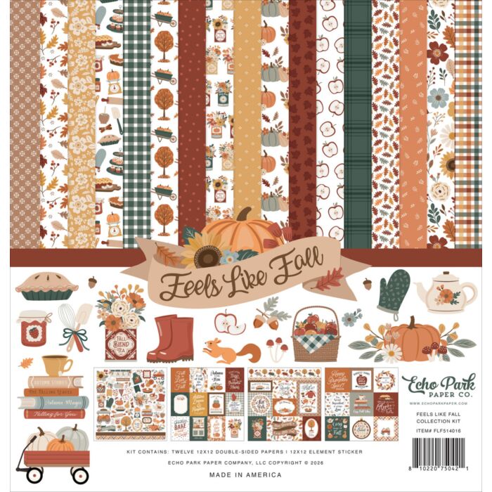 Echo Park Feels Like Fall 12x12 Collection Kit
