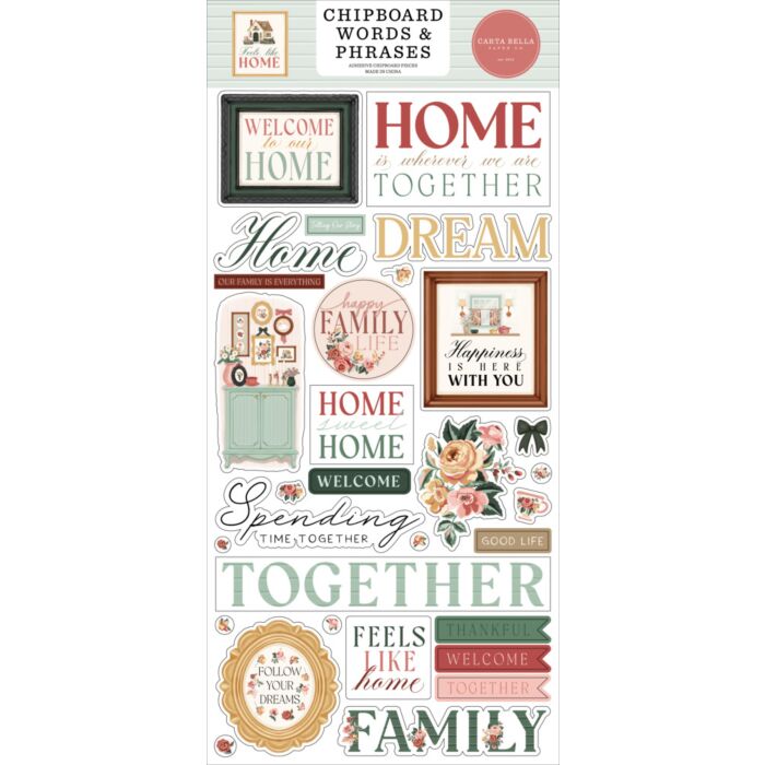 Echo Park Chipboard Words & Phrases