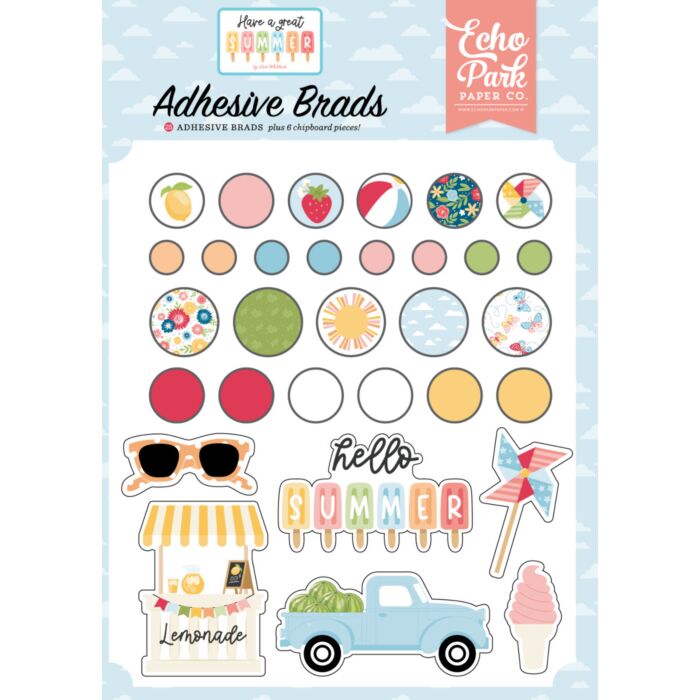 Echo Park Adhesive Brads