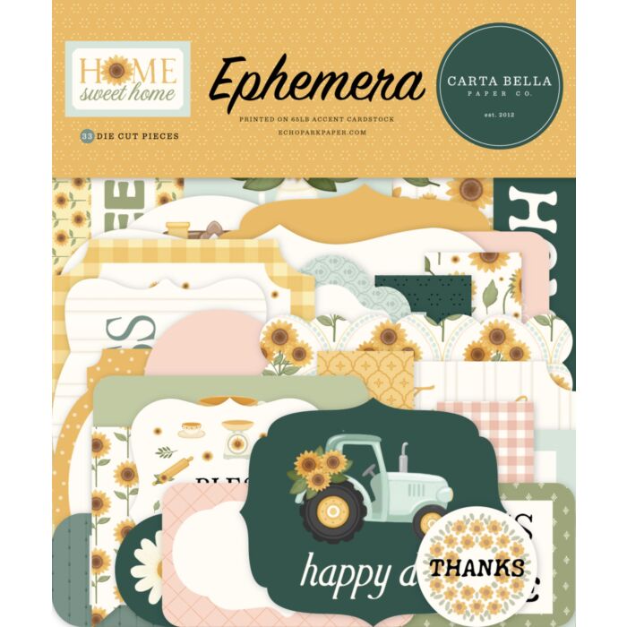 Echo Park Home Sweet Home Ephemera