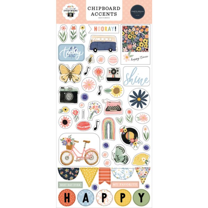 Carta Bella Chipboard Accents