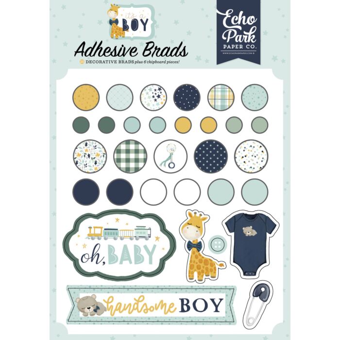 Echo Park Adhesive Brads