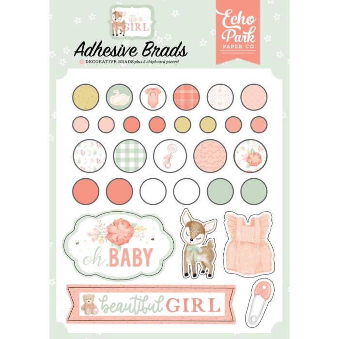 Echo Park Adhesive Brads