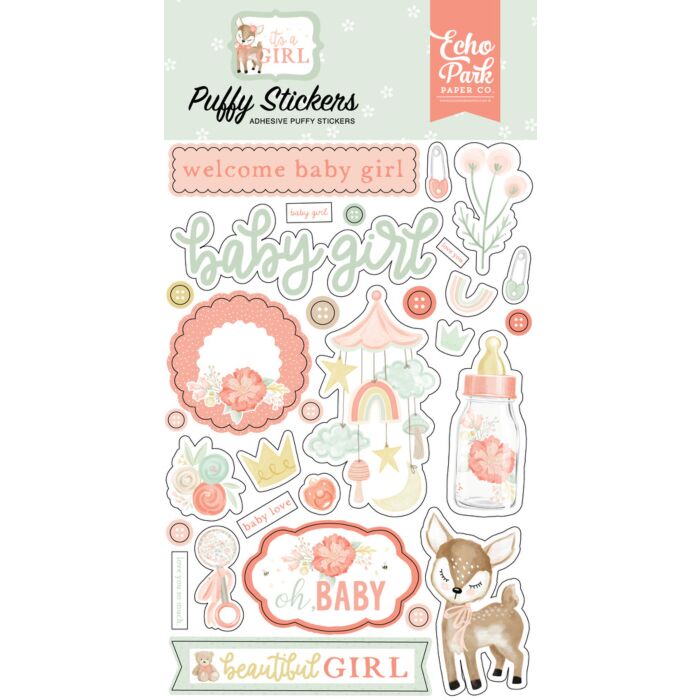 Echo Park Puffy Stickers