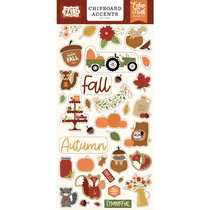 Echo Park Chipboard Accents