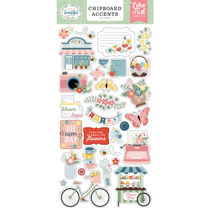 Echo Park Chipboard Accents