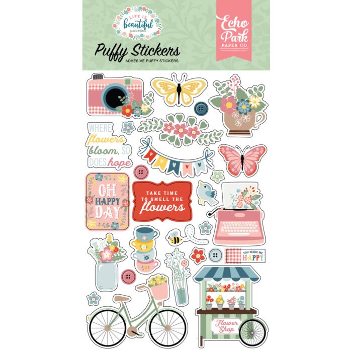 Echo Park Puffy Stickers