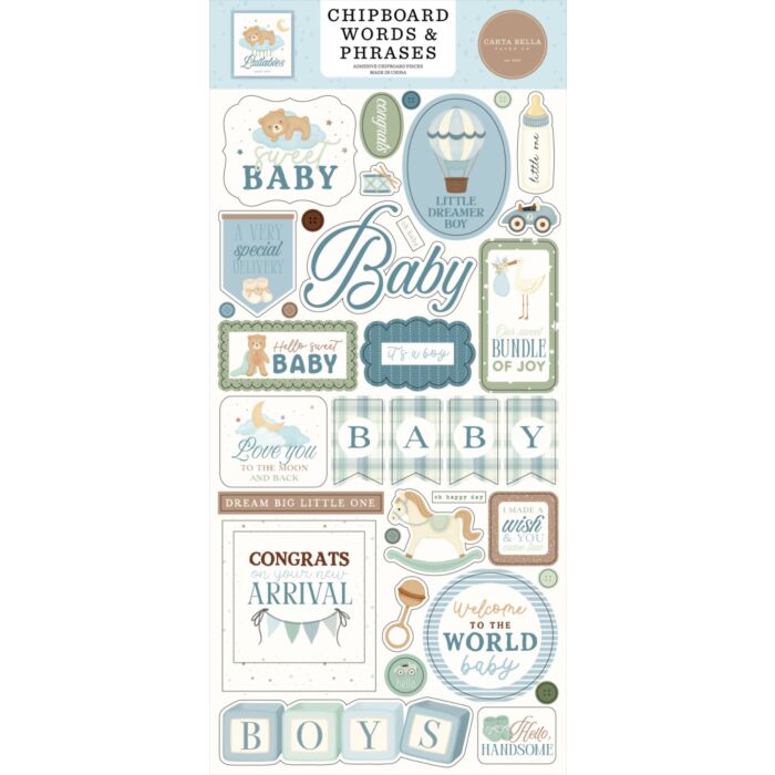 Echo Park Chipboard Words & Phrases