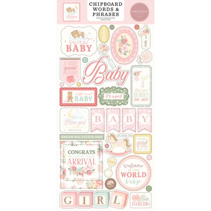 Echo Park Chipboard Words & Phrases