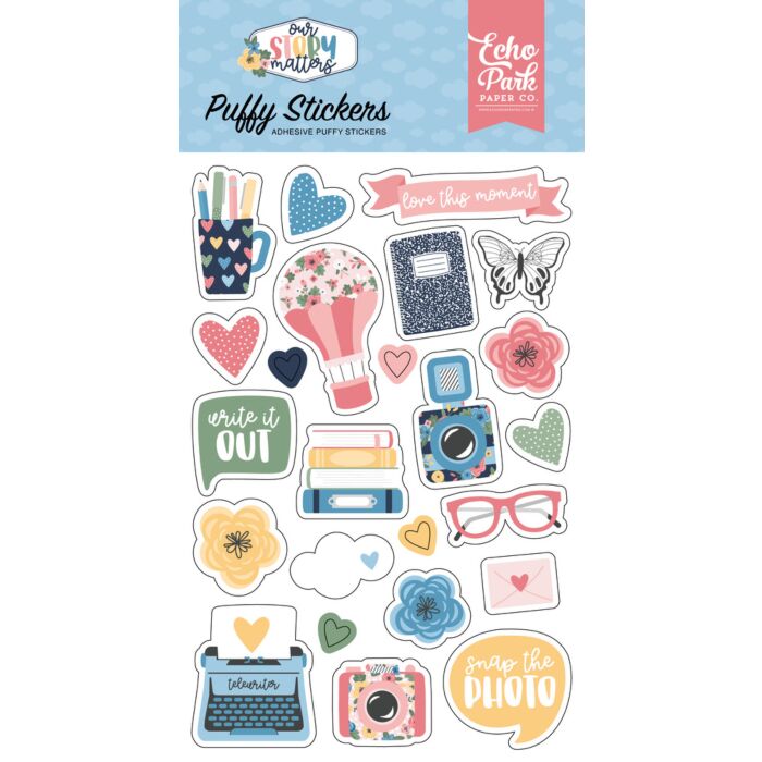 Echo Park Puffy Stickers