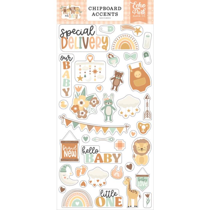 Echo Park Chipboard Accents