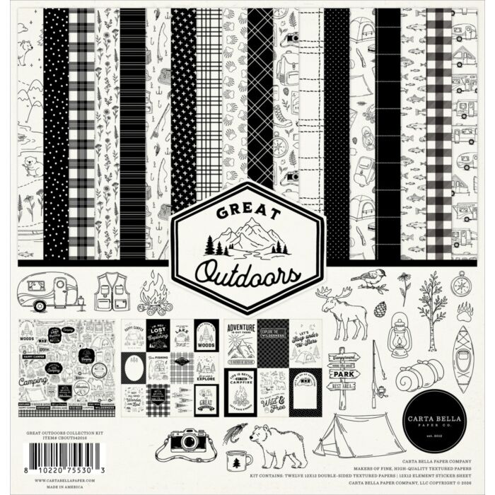 Echo Park Great Outdoors 12x12 Collection Kit