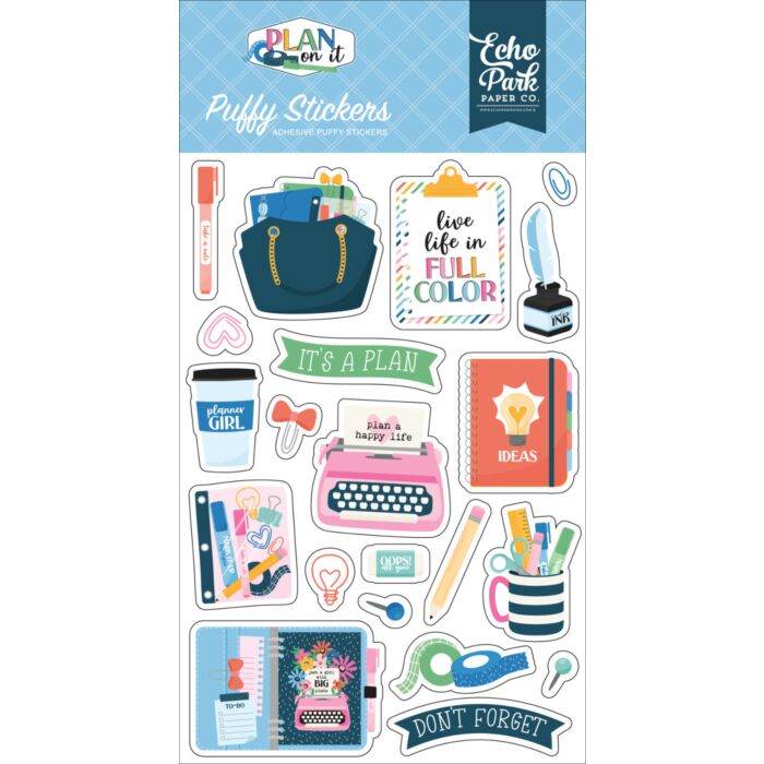 Echo Park Puffy Stickers