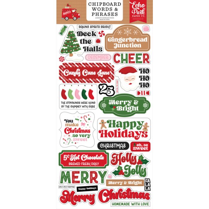 Echo Park Chipboard Words & Phrases