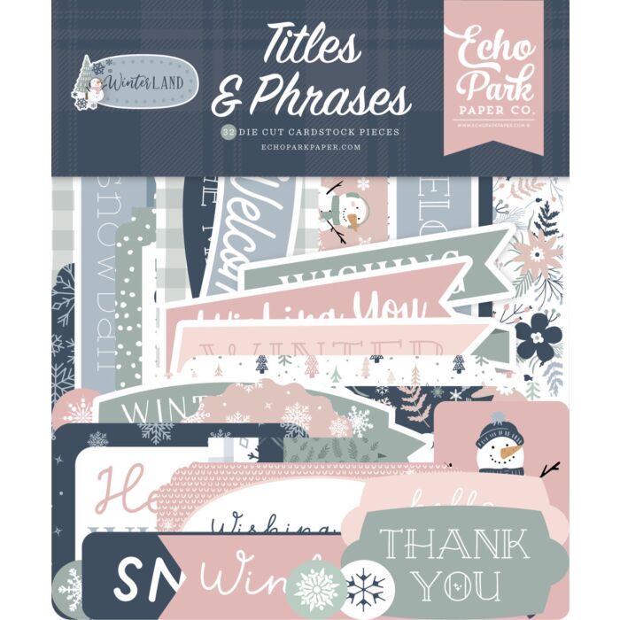 Echo Park Titles & Phrases