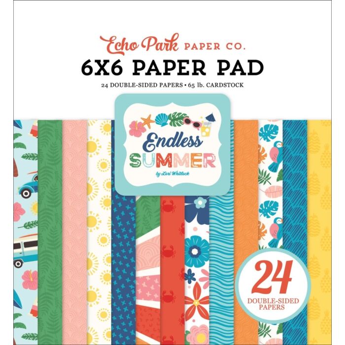 Echo Park ENDLESS SUMMER 6X6 PAPER PAD