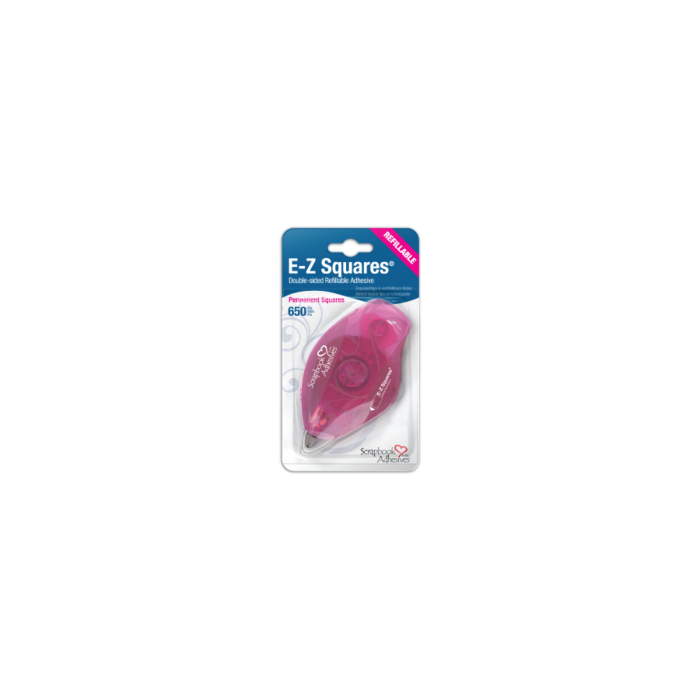 Scrapbook Adhesives - EZ-SQUARES: Permanent Refillable Adhesive - 650 tabs