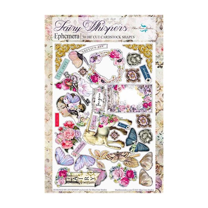 Blue Fern Studios - Ephemera Pack #1 - Fairy Whispers
