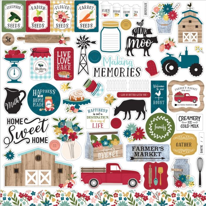Echo Park Farmer's Market Element Sticker