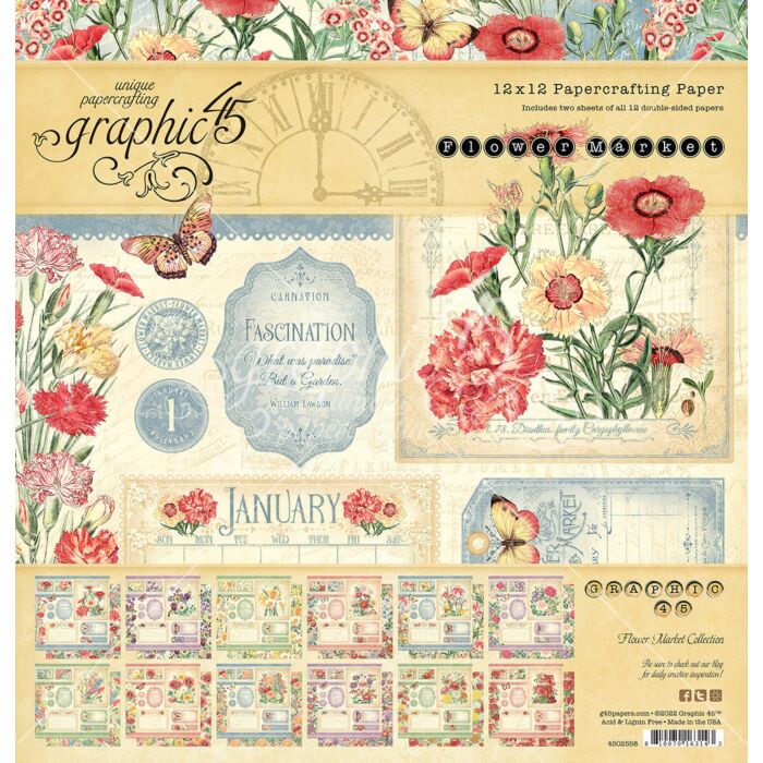 Graphic 45 12X12 Collection Pack
