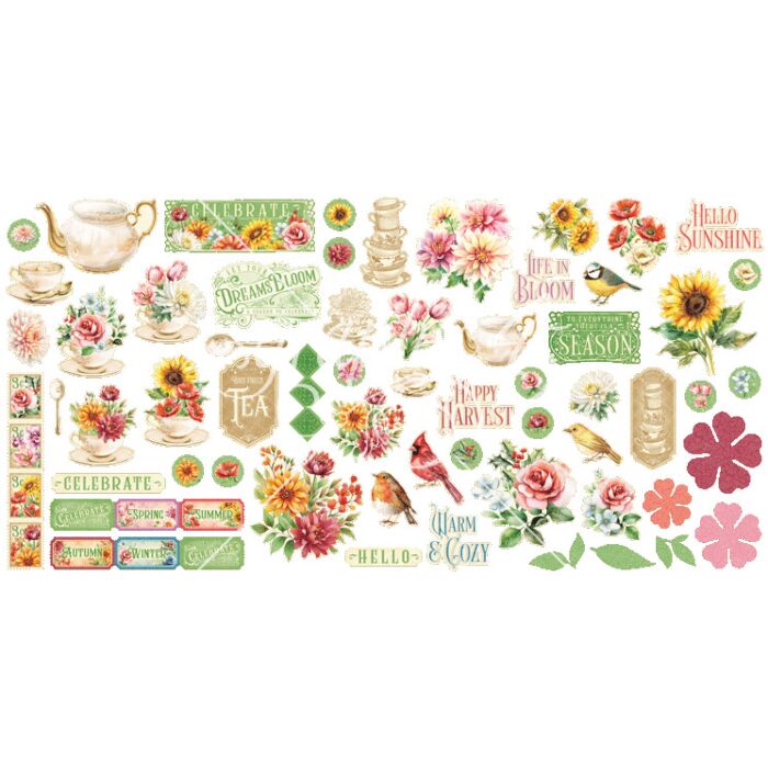 Graphic 45 Ephemera Set