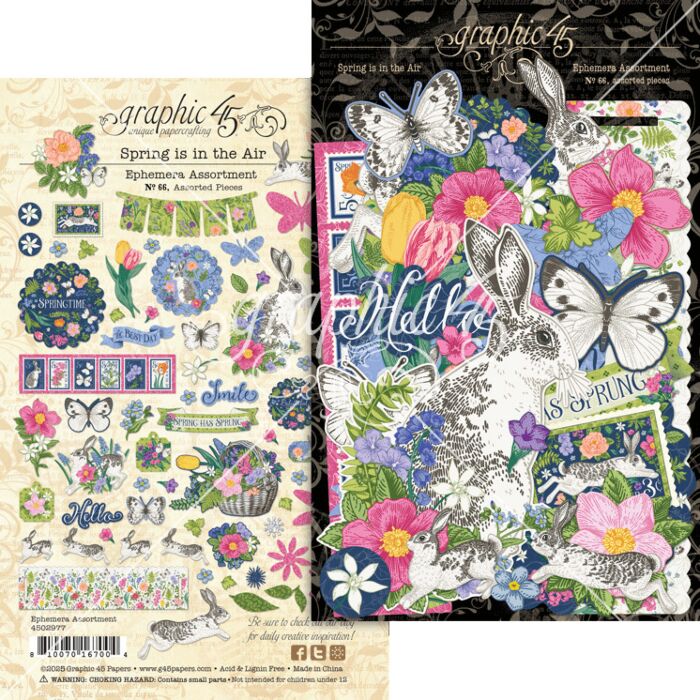 Graphic 45 Ephemera Set