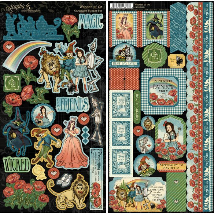 Graphic 45 Sticker Set